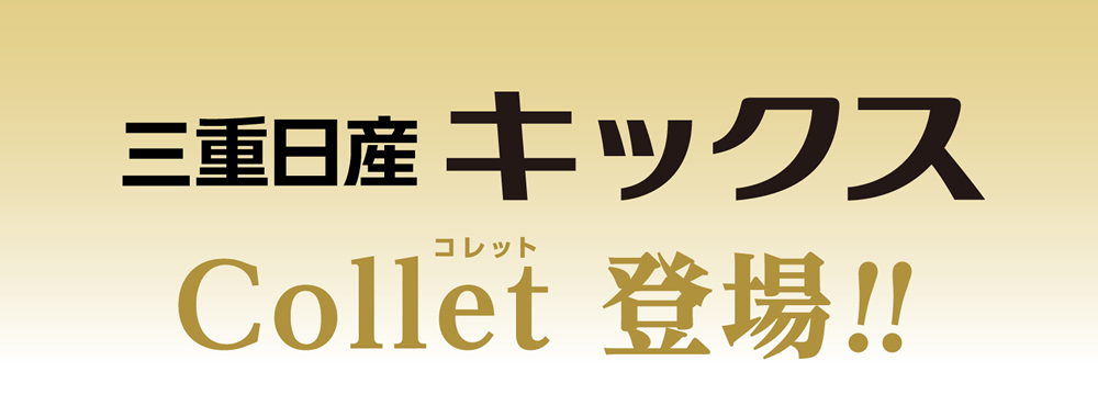 キックス Collet(コレット)登場 !!