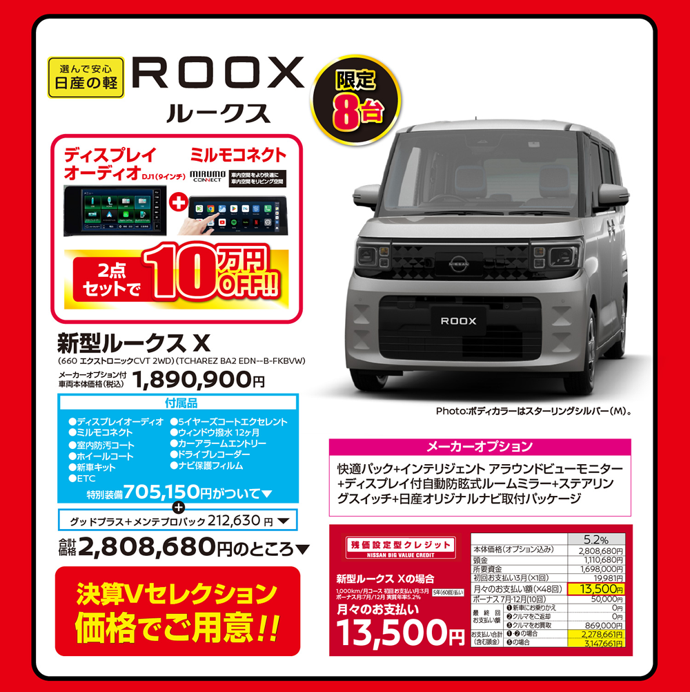 ルークス 限定8台